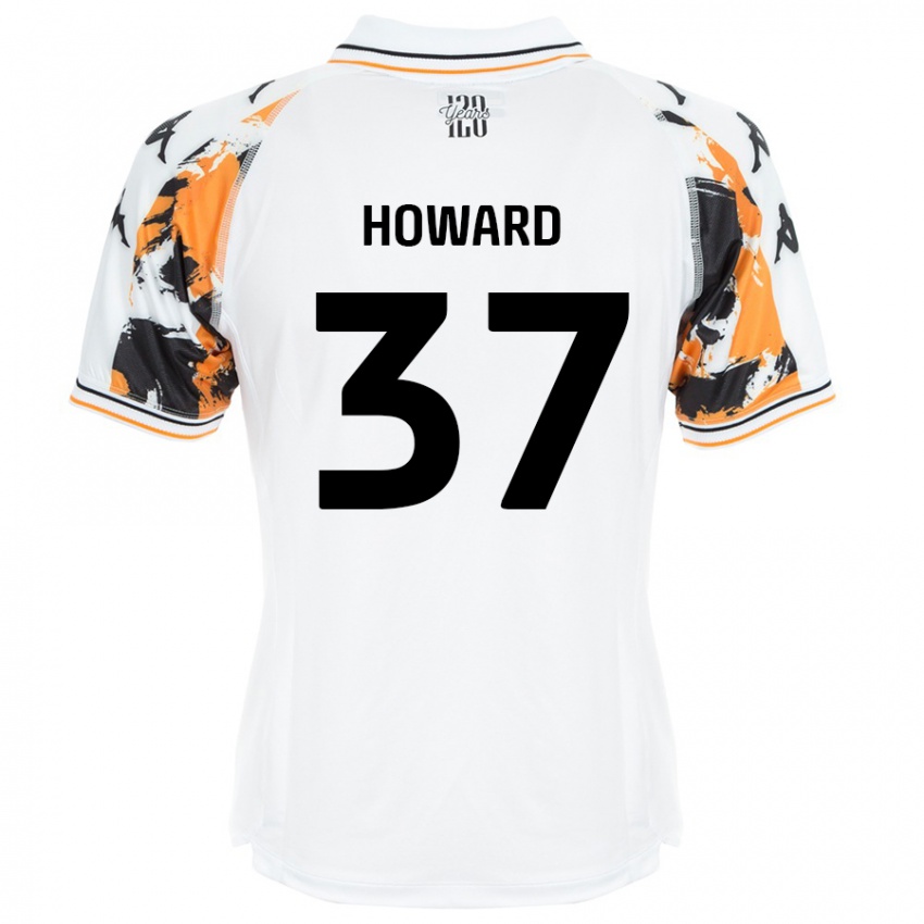 Niño Camiseta Scarlet Howard #37 Blanco 2ª Equipación 2024/25 La Camisa