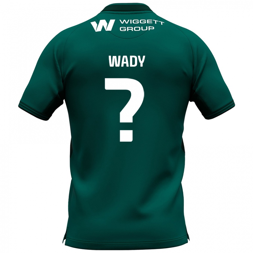 Niño Camiseta Ethan Wady #0 Verde 2ª Equipación 2024/25 La Camisa