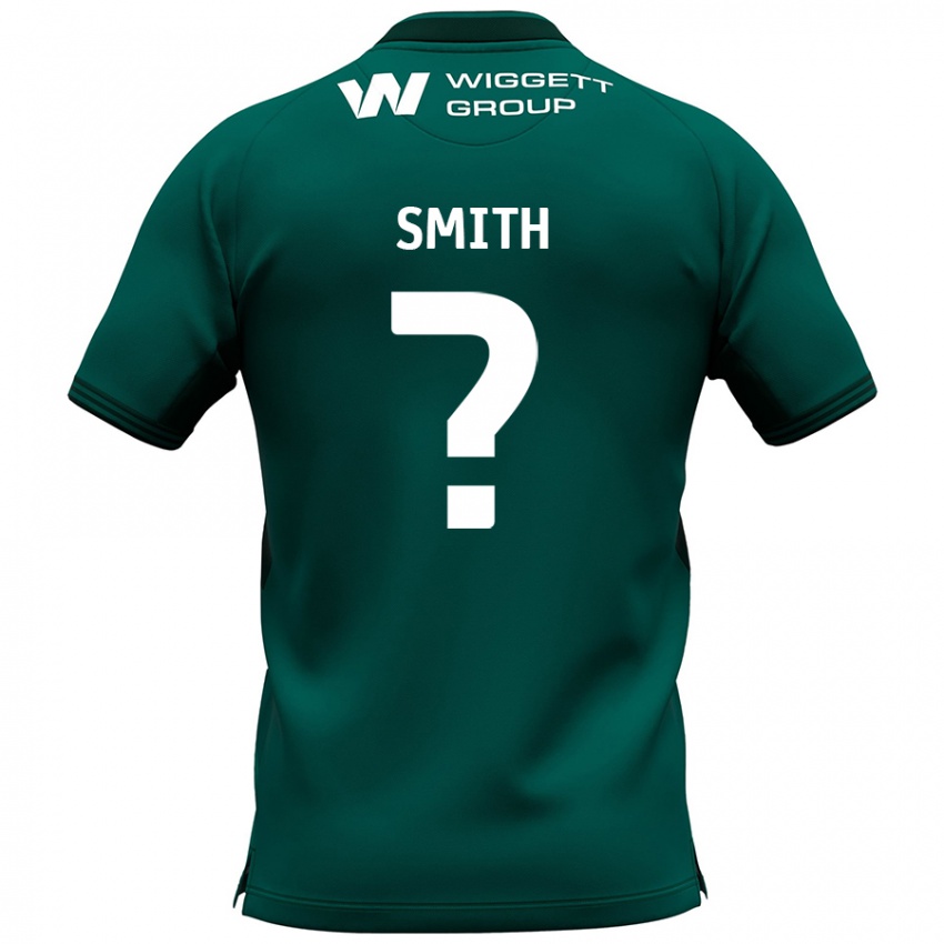 Niño Camiseta Kyle Smith #0 Verde 2ª Equipación 2024/25 La Camisa