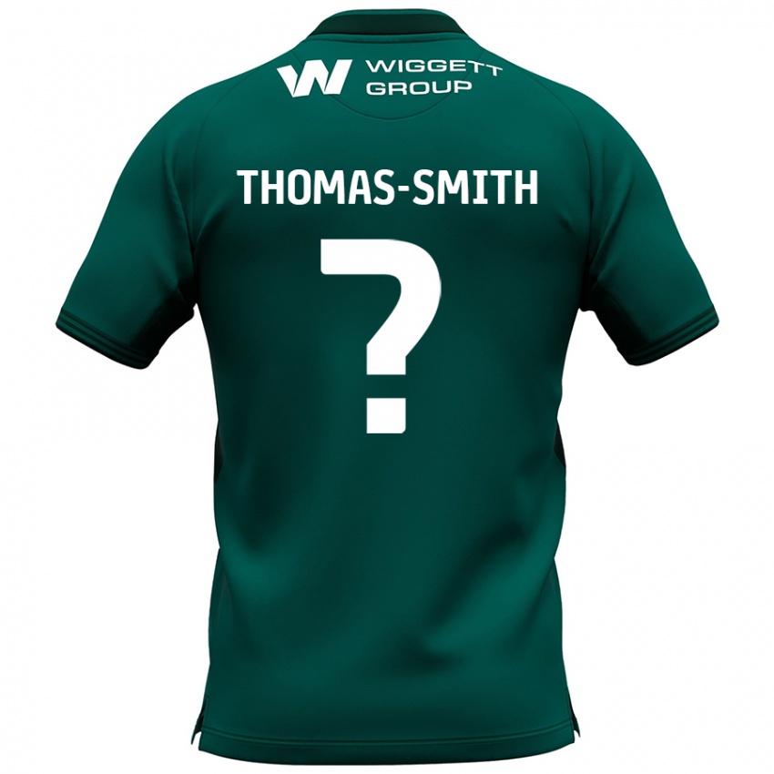 Niño Camiseta Jaydon Thomas-Smith #0 Verde 2ª Equipación 2024/25 La Camisa