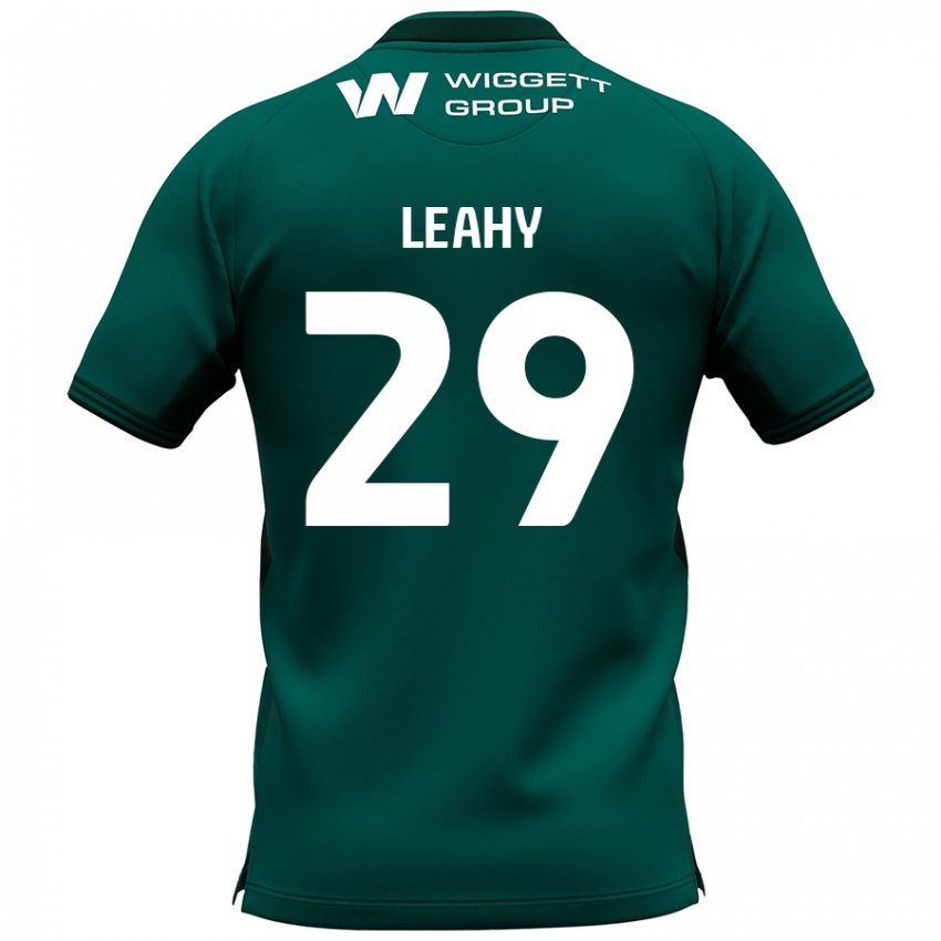 Niño Camiseta Tom Leahy #29 Verde 2ª Equipación 2024/25 La Camisa