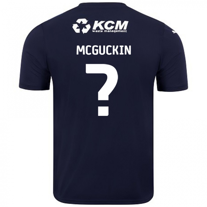 Niño Camiseta Ciaran Mcguckin #0 Azul Marino 2ª Equipación 2024/25 La Camisa