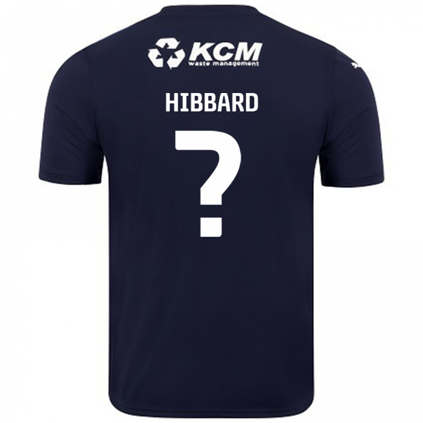 Niño Camiseta Zac Hibbard #0 Azul Marino 2ª Equipación 2024/25 La Camisa