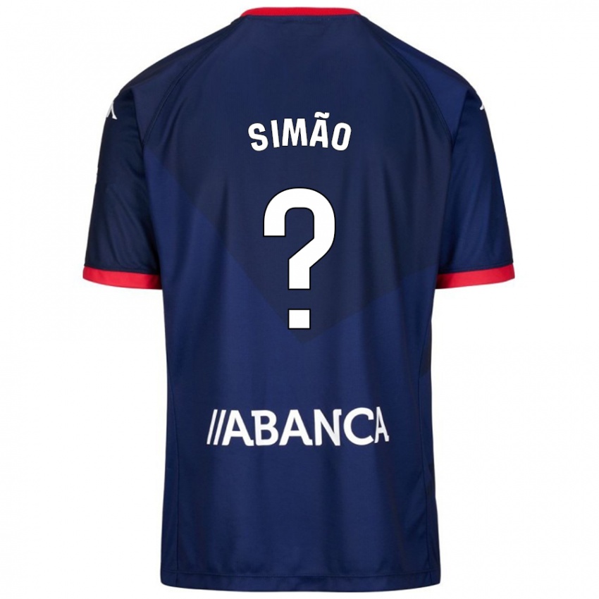 Niño Camiseta Iano Simão #2 Azul Marino 2ª Equipación 2024/25 La Camisa