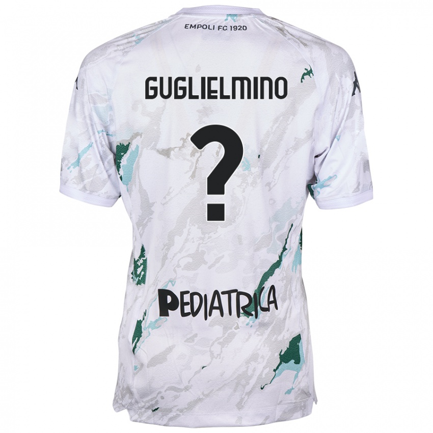 Niño Camiseta Federico Guglielmino #0 Gris 2ª Equipación 2024/25 La Camisa