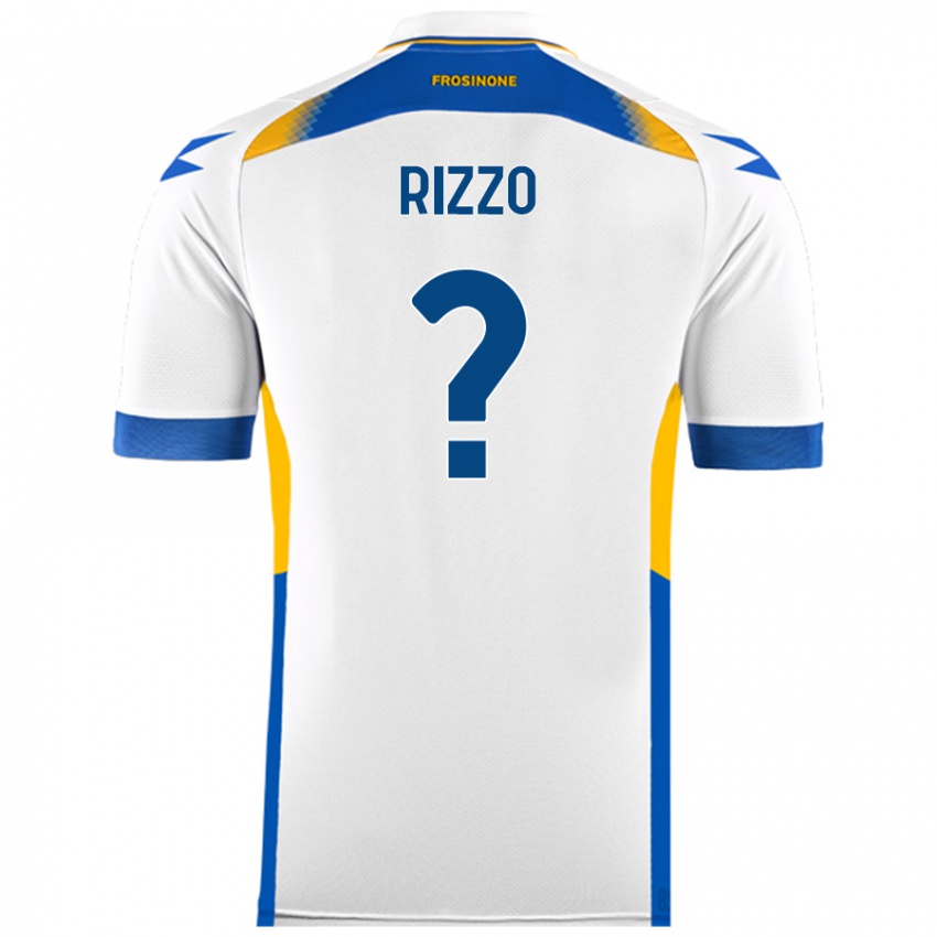 Niño Camiseta Cristiano Rizzo #0 Blanco 2ª Equipación 2024/25 La Camisa