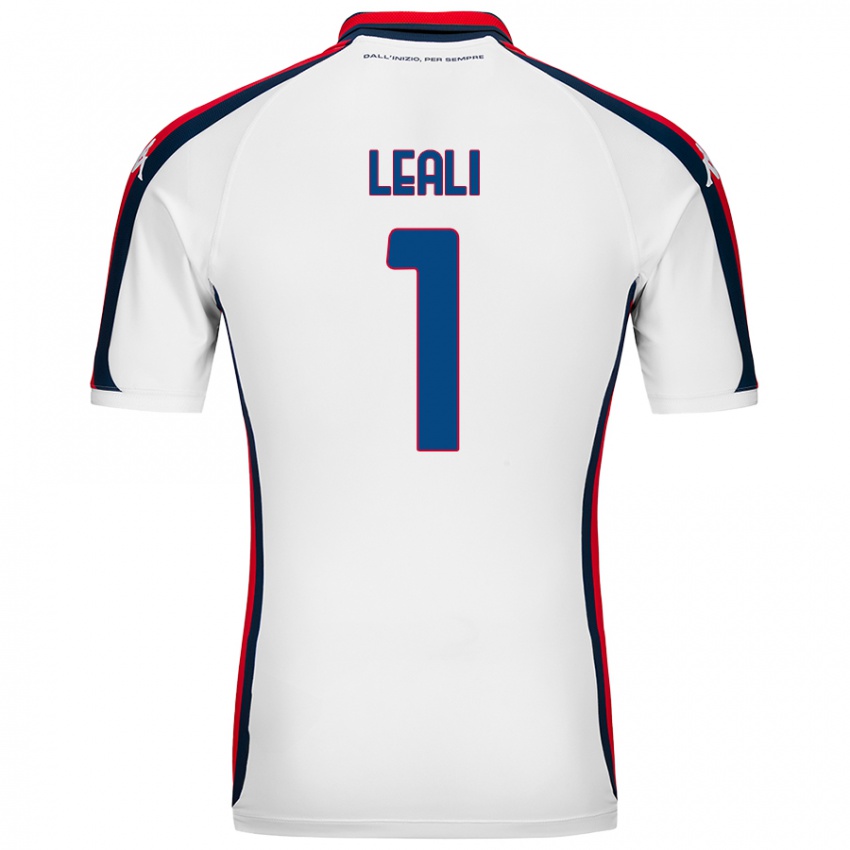 Niño Camiseta Nicola Leali #1 Blanco 2ª Equipación 2024/25 La Camisa