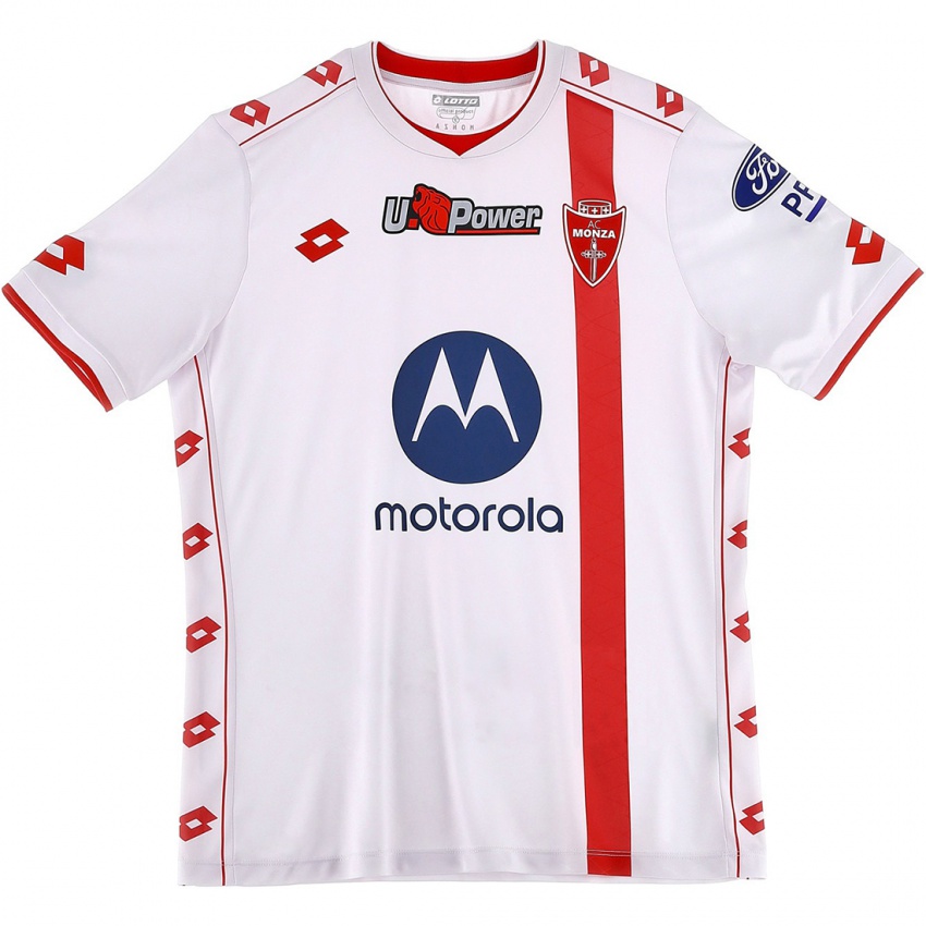 Niño Camiseta Su Nombre #0 Blanco Rojo 2ª Equipación 2024/25 La Camisa