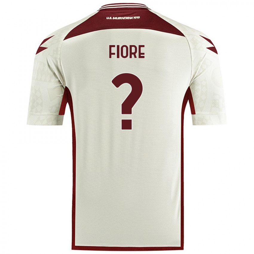 Niño Camiseta Andrea Fiore #0 Color Crema 2ª Equipación 2024/25 La Camisa