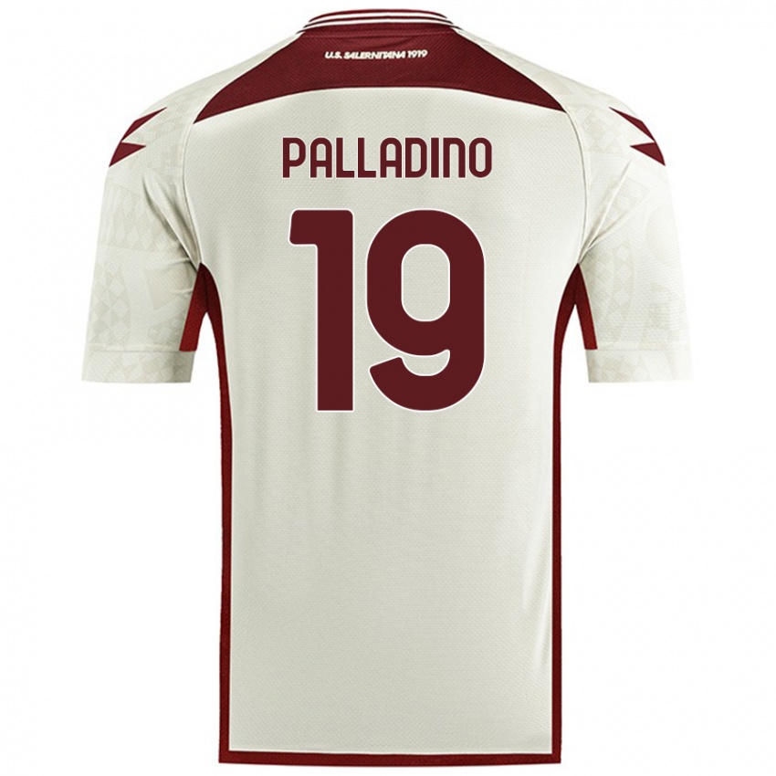 Niño Camiseta Alfonso Palladino #19 Color Crema 2ª Equipación 2024/25 La Camisa