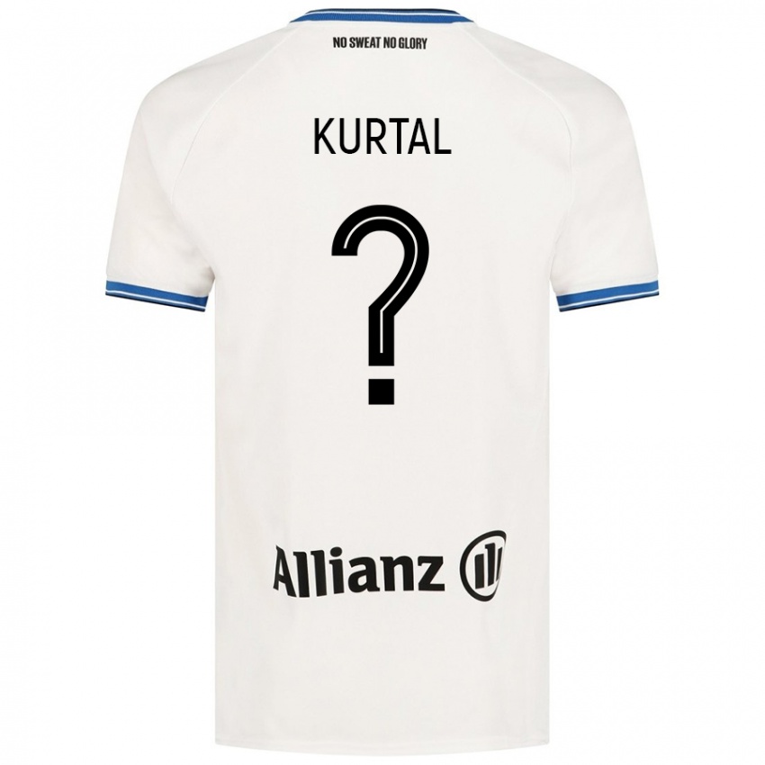 Niño Camiseta Utku Kurtal #0 Blanco 2ª Equipación 2024/25 La Camisa