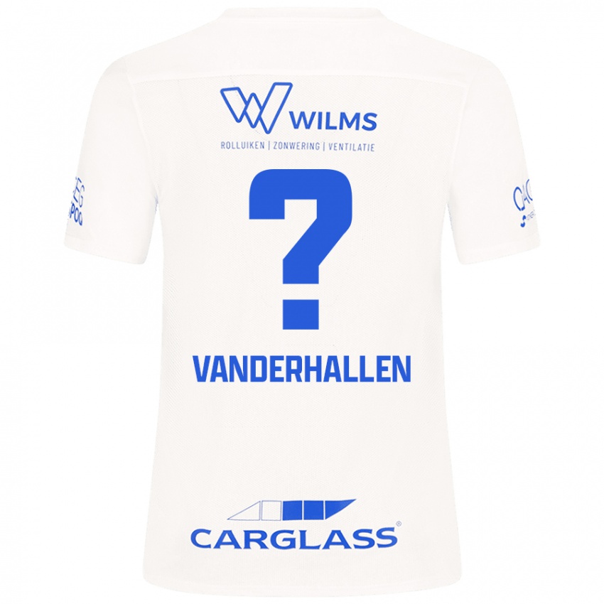 Niño Camiseta Yari Vanderhallen #0 Blanco 2ª Equipación 2024/25 La Camisa