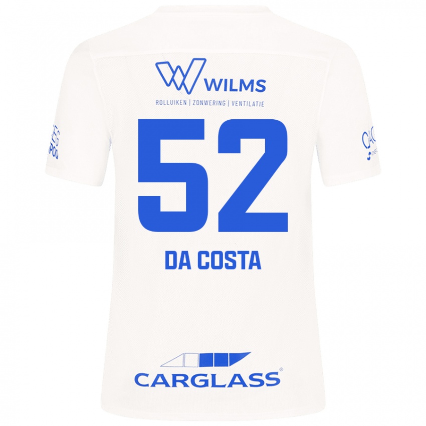 Niño Camiseta Wilson Da Costa #52 Blanco 2ª Equipación 2024/25 La Camisa