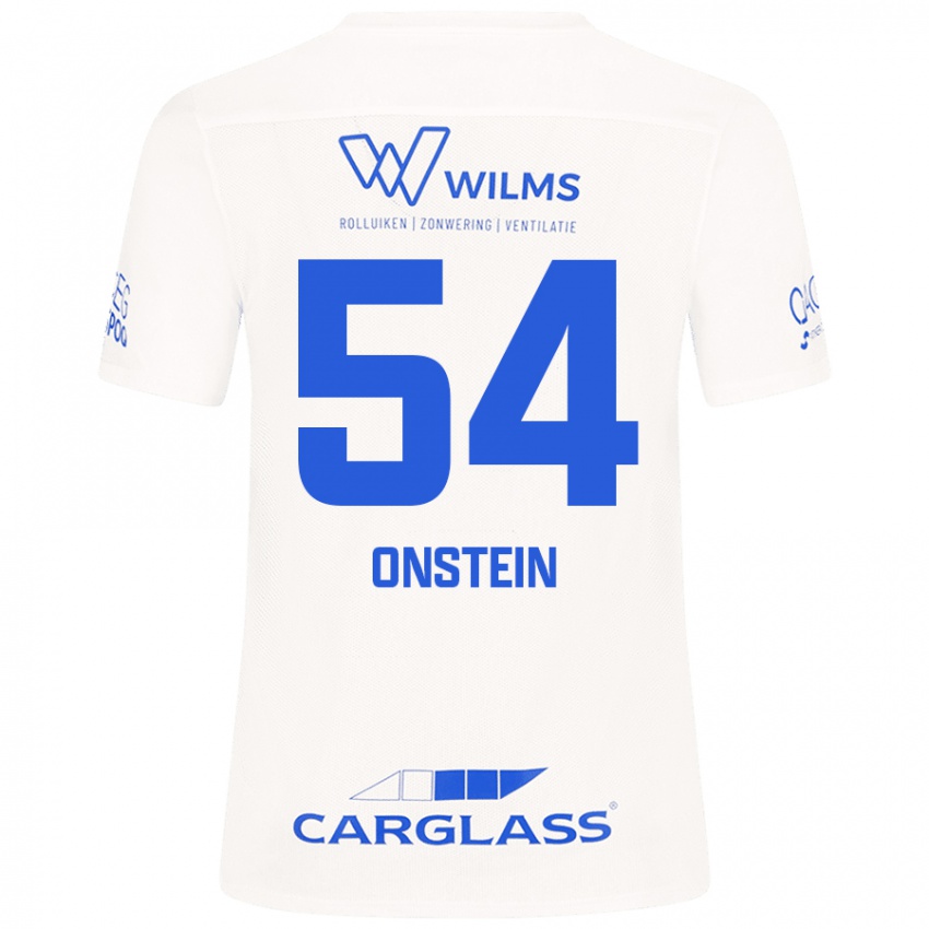 Niño Camiseta Juwensley Onstein #54 Blanco 2ª Equipación 2024/25 La Camisa