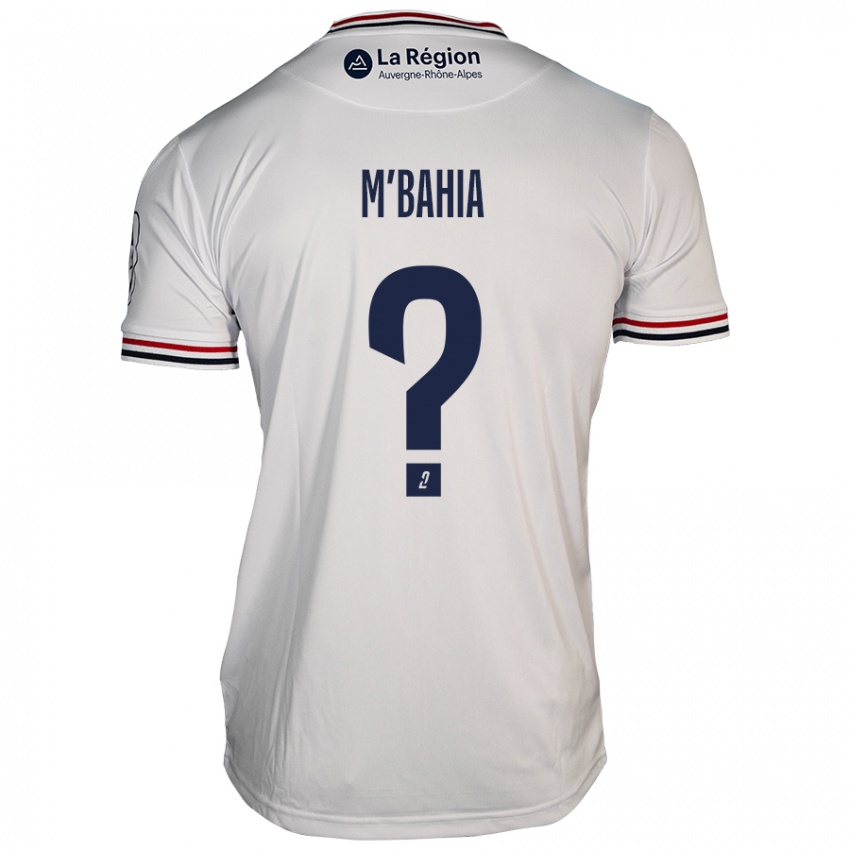 Niño Camiseta Ivan M'bahia #0 Blanco 2ª Equipación 2024/25 La Camisa