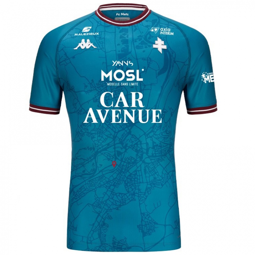 Niño Camiseta Fali Candé #5 Azul Petróleo 2ª Equipación 2024/25 La Camisa