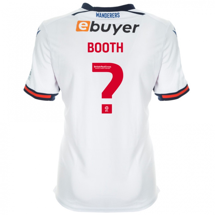 Hombre Camiseta Grace Booth #0 Blanco 1ª Equipación 2024/25 La Camisa