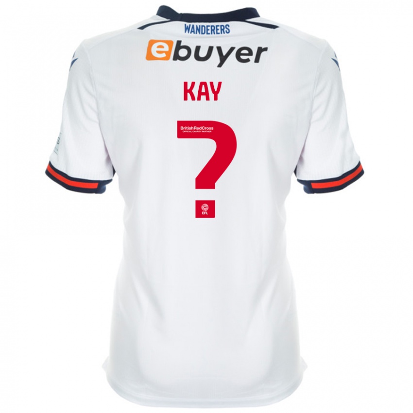 Hombre Camiseta Molly Kay #0 Blanco 1ª Equipación 2024/25 La Camisa