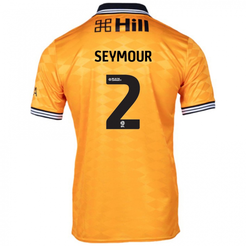 Hombre Camiseta Mayzee Seymour #2 Naranja 1ª Equipación 2024/25 La Camisa