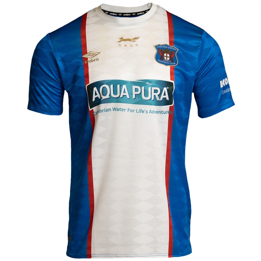 Hombre Camiseta Jack Ellis #18 Azul 1ª Equipación 2024/25 La Camisa