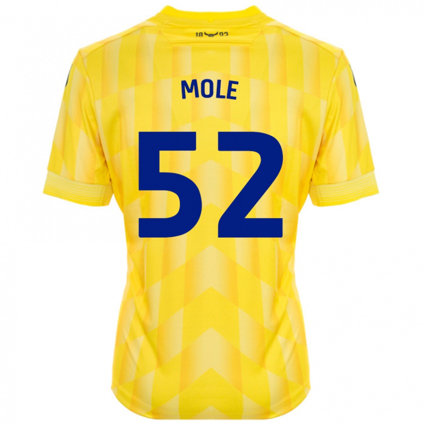 Hombre Camiseta Harrison Mole #52 Amarillo 1ª Equipación 2024/25 La Camisa