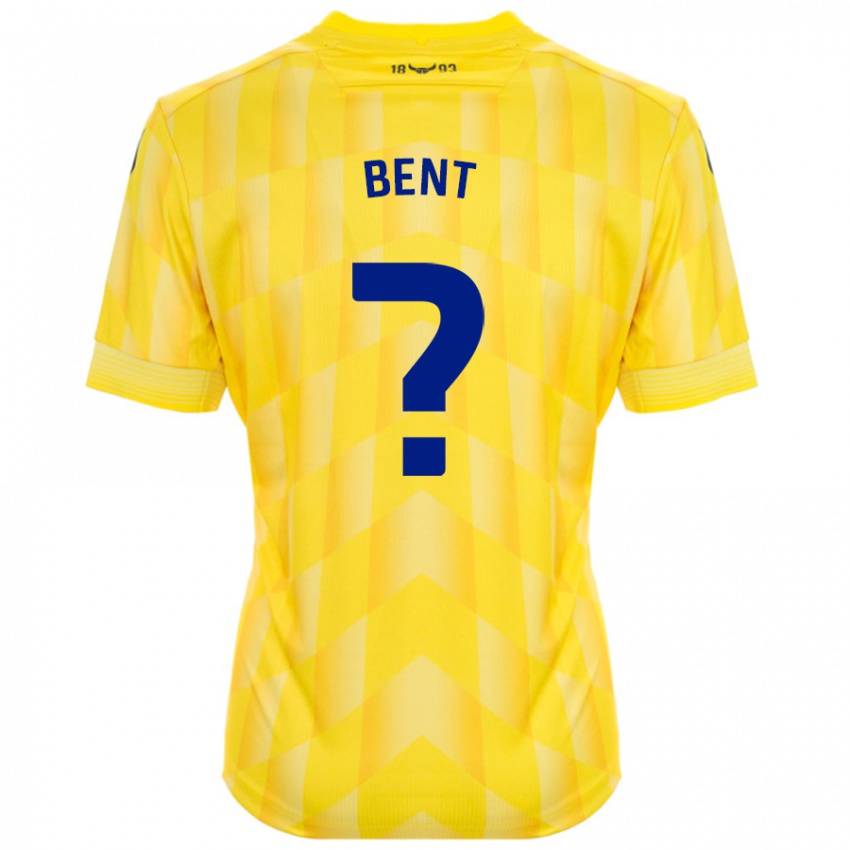 Hombre Camiseta Stephaney Bent #0 Amarillo 1ª Equipación 2024/25 La Camisa