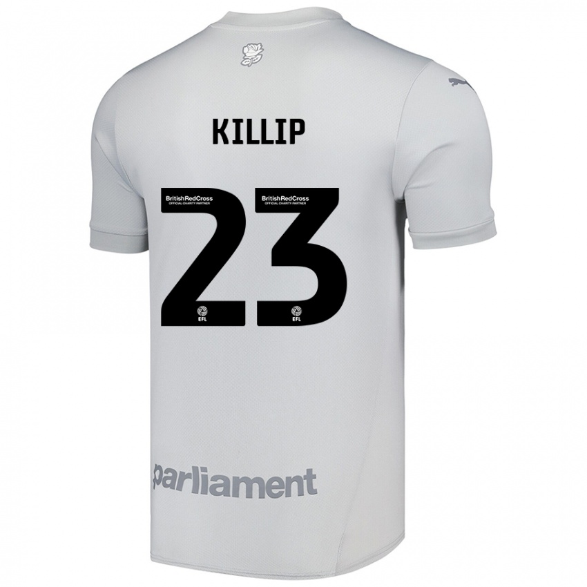 Hombre Camiseta Ben Killip #23 Gris Plata 2ª Equipación 2024/25 La Camisa