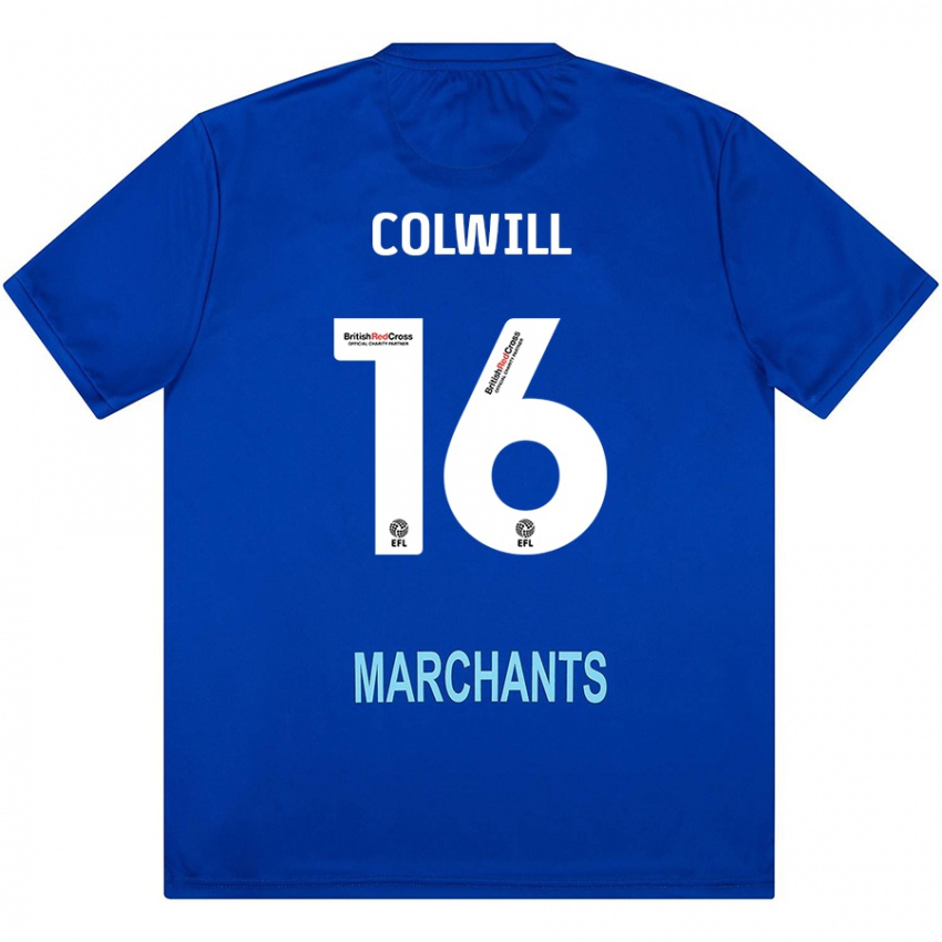 Hombre Camiseta Joel Colwill #16 Verde 2ª Equipación 2024/25 La Camisa