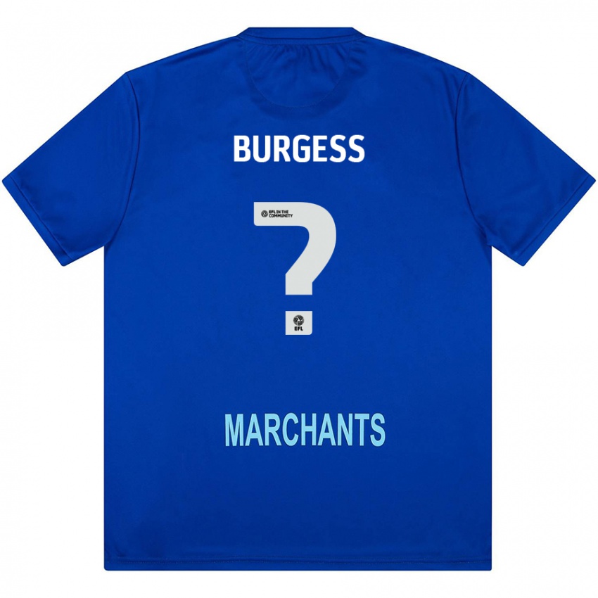 Hombre Camiseta Bradley Burgess #0 Verde 2ª Equipación 2024/25 La Camisa