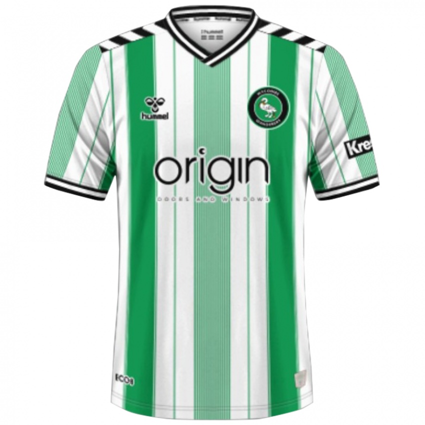 Hombre Camiseta Cameron Humphreys #20 Verde Rayas Blancas 2ª Equipación 2024/25 La Camisa