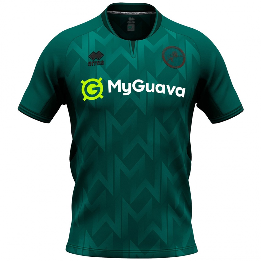 Hombre Camiseta Danny Mcnamara #2 Verde 2ª Equipación 2024/25 La Camisa