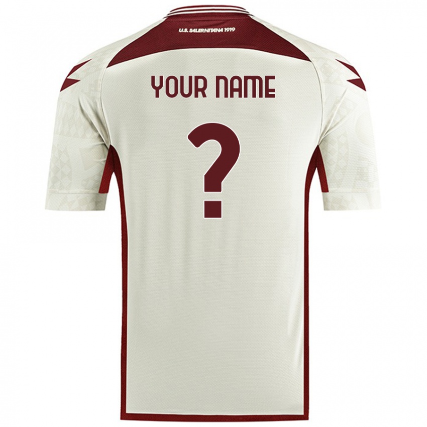 Hombre Camiseta Su Nombre #0 Color Crema 2ª Equipación 2024/25 La Camisa