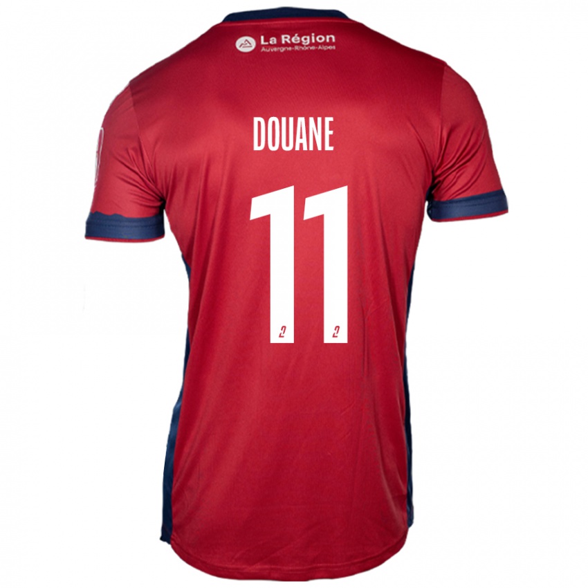 Mujer Camiseta Maïdine Douane #11 Borgoña Claro 1ª Equipación 2024/25 La Camisa