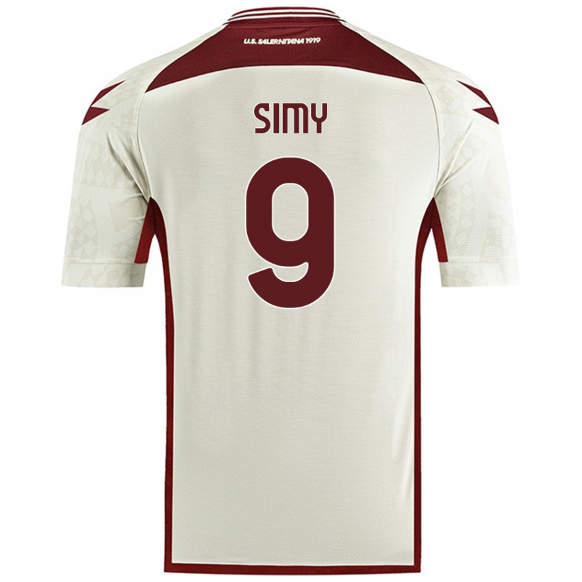 Mujer Camiseta Simy #9 Color Crema 2ª Equipación 2024/25 La Camisa